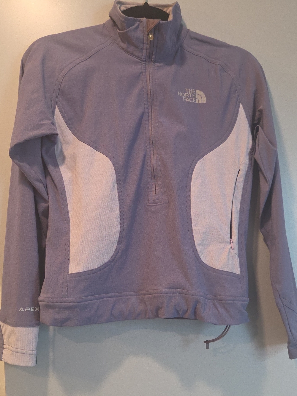 The North Face Lavender and Light Pink Half-Zip Pullover - Flight Series